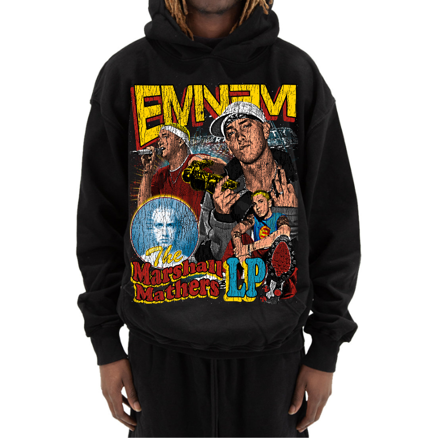 Eminem Retro Style Streetwear Hoodie