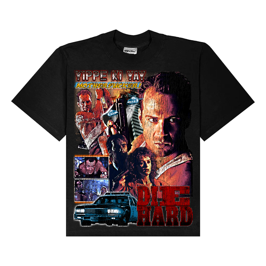 Die Hard Retro Style Streetwear Tee