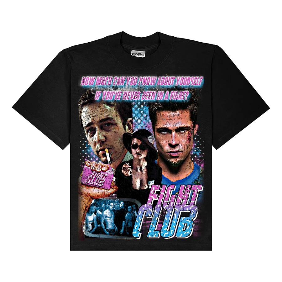 Fight Club Retro Style Streetwear Tee