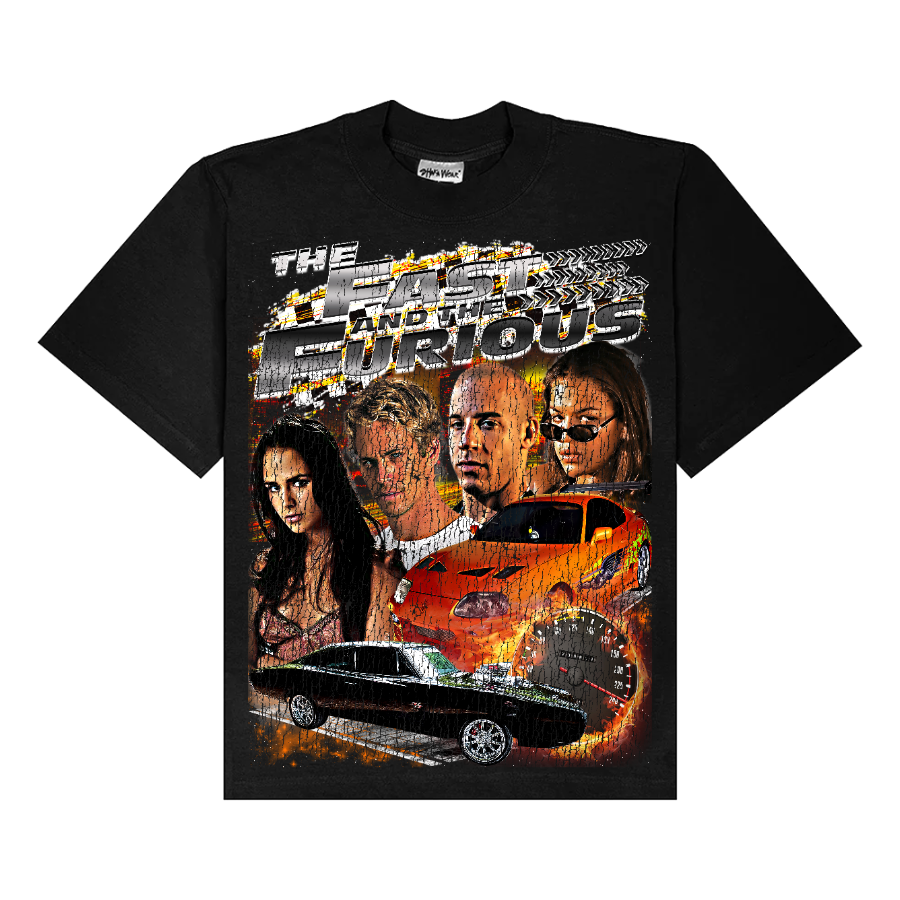 Fast N Furious Retro Style Streetwear Tee