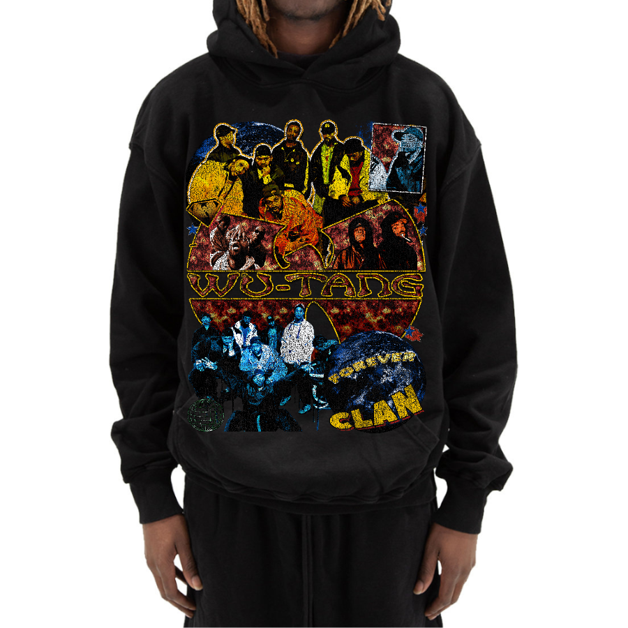 Wu-Tang Retro Style Streetwear Hoodie