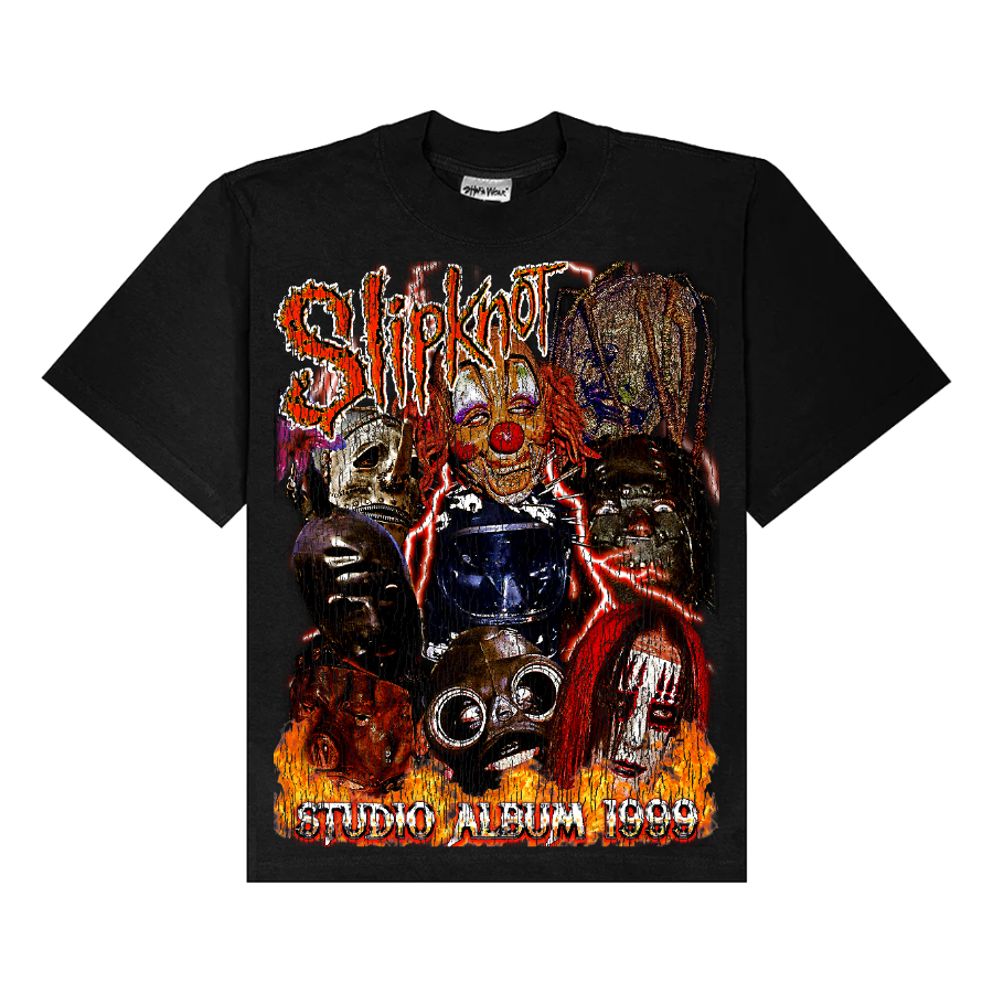 Slipknot Retro Style Streetwear Tee