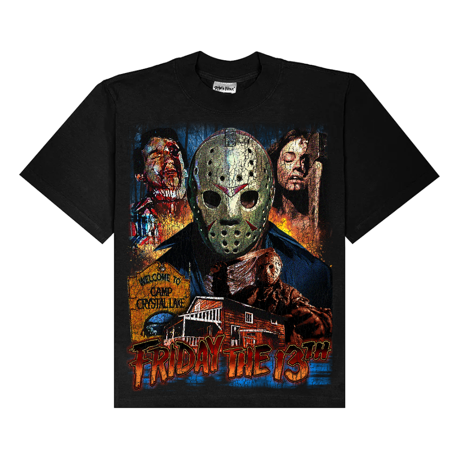 Friday the 13th Retro Style Streetwear Tee