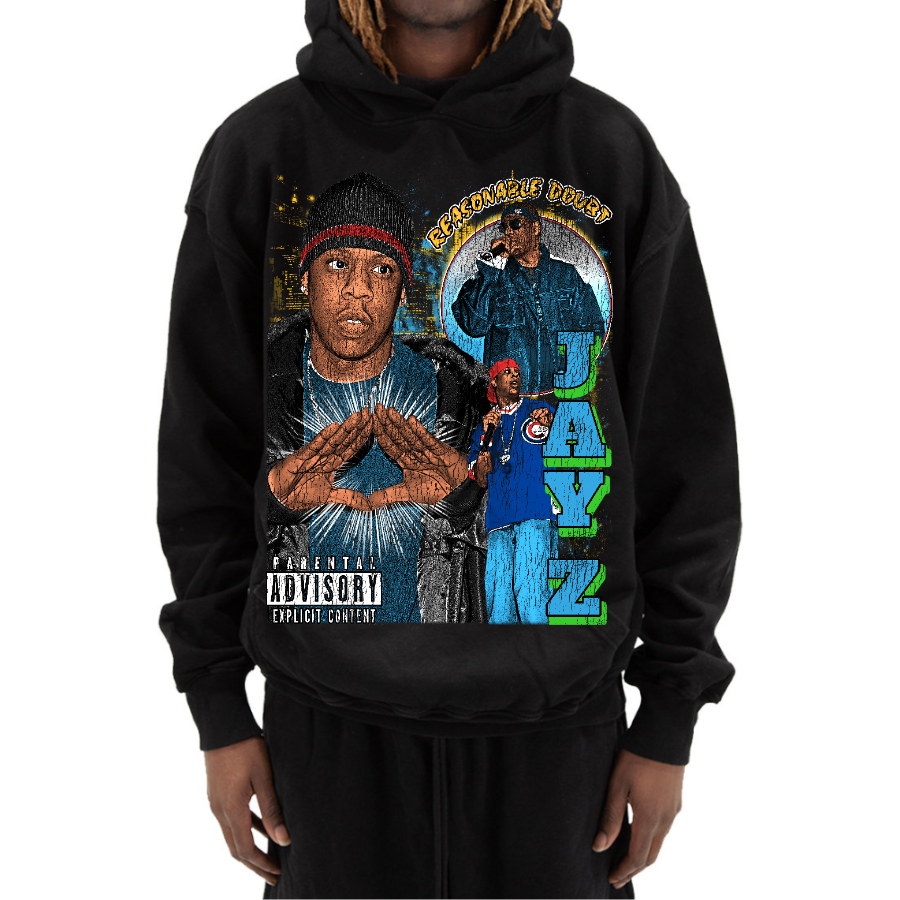 Jay-Z Retro Style Streetwear Hoodie