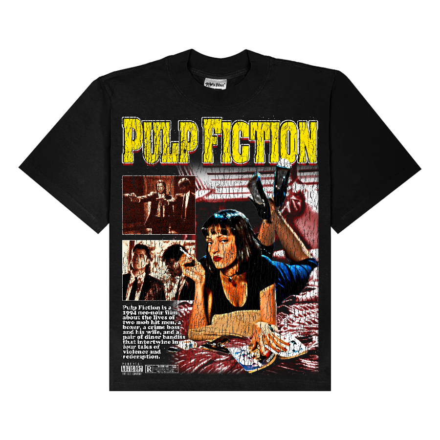 Pulp Fiction Retro Style Streetwear Tee