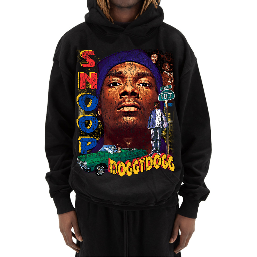 Snoop Dogg Retro Style Streetwear Hoodie