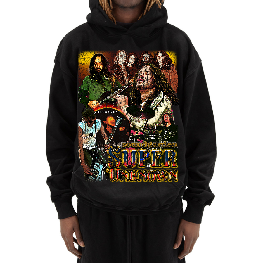 Soundgarden Retro Style Streetwear Hoodie