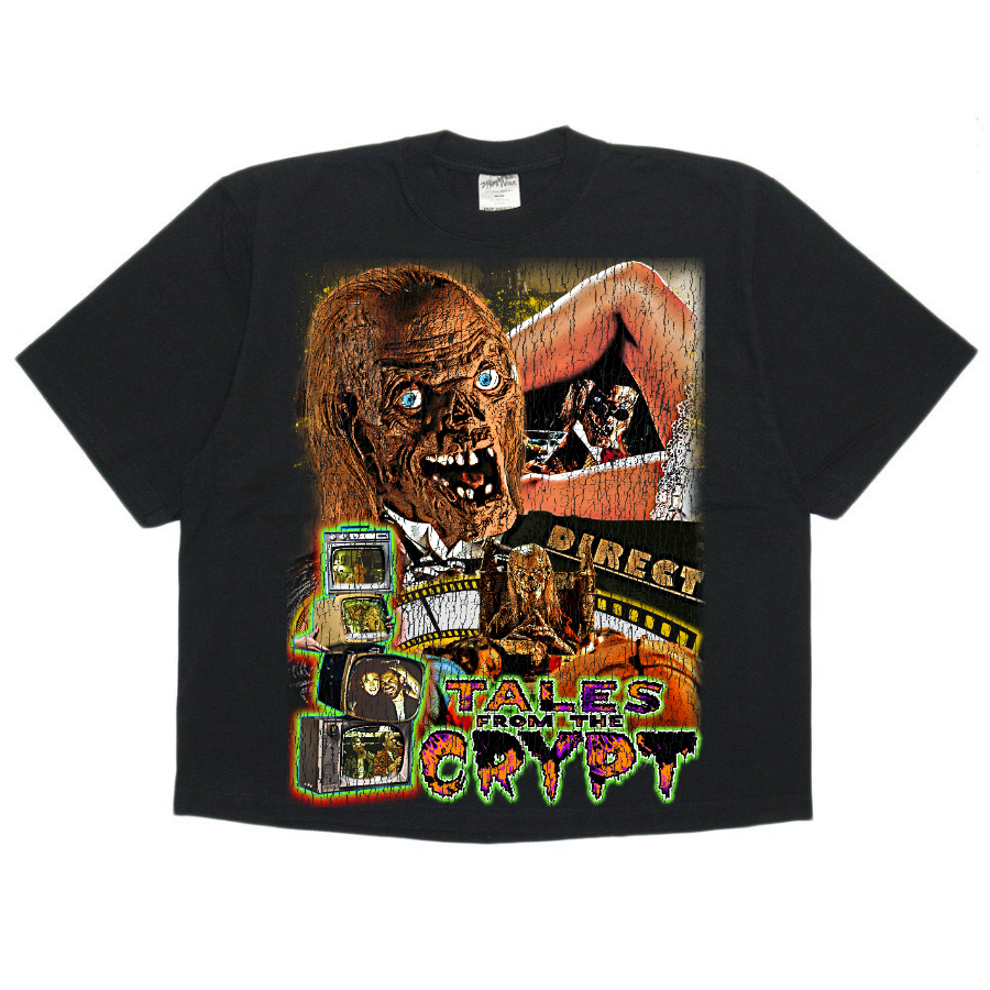 Tales from the Crypt Retro Style Streetwear Boxy Tee