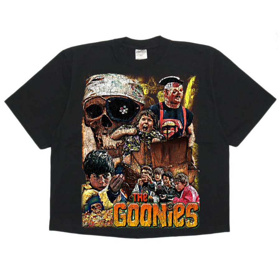 The Goonies Retro Style Streetwear Boxy Tee