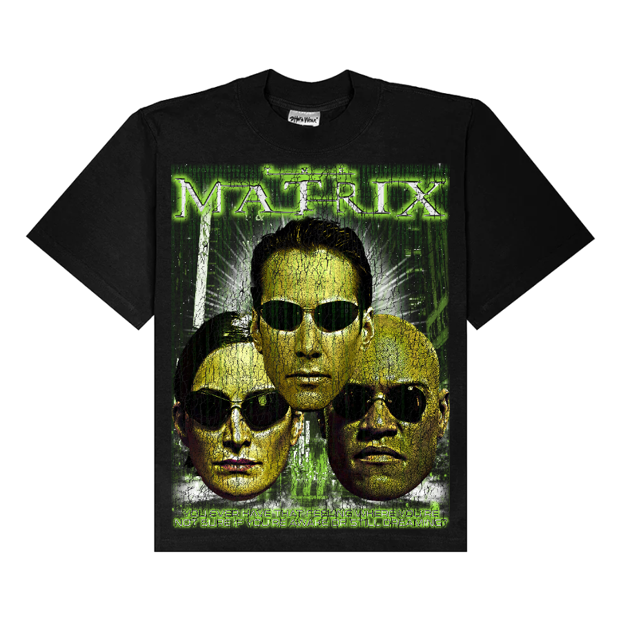 The Matrix Retro Style Streetwear Tee