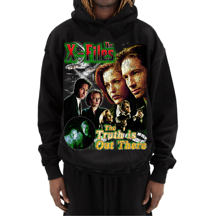 The X Files Retro Style Streetwear Hoodie