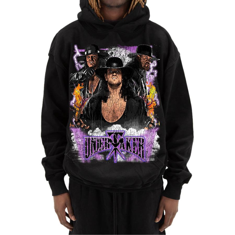 The Undertaker Retro Style Streetwear Hoodie