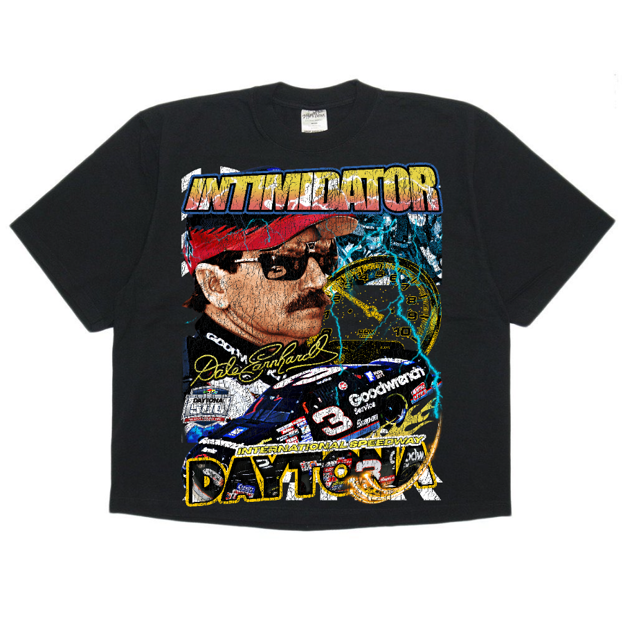 Dale Earnhardt Nascar Retro Style Streetwear Boxy Tee