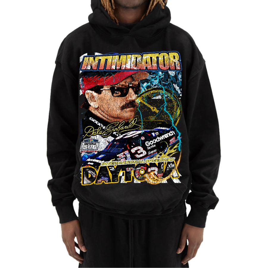 Dale Earnhardt Nascar Retro Style Streetwear Hoodie